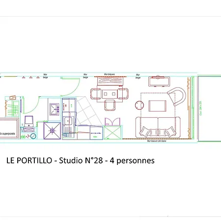 Avec Piscine Et Animaux Admis, Gourette, 4 Pers - Fr-1-860-53 Apartamento *