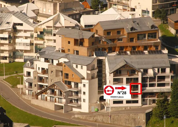 Apartmán Avec Piscine Et Animaux Admis, Gourette, 4 Pers - Fr-1-860-53